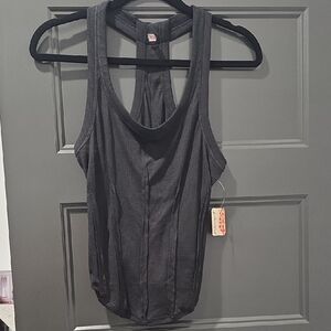 NWT Free People Movement Women's Black Sleeveless Top